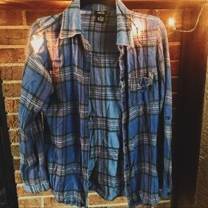 *SALE* Comfy Blue Flannel Rue21